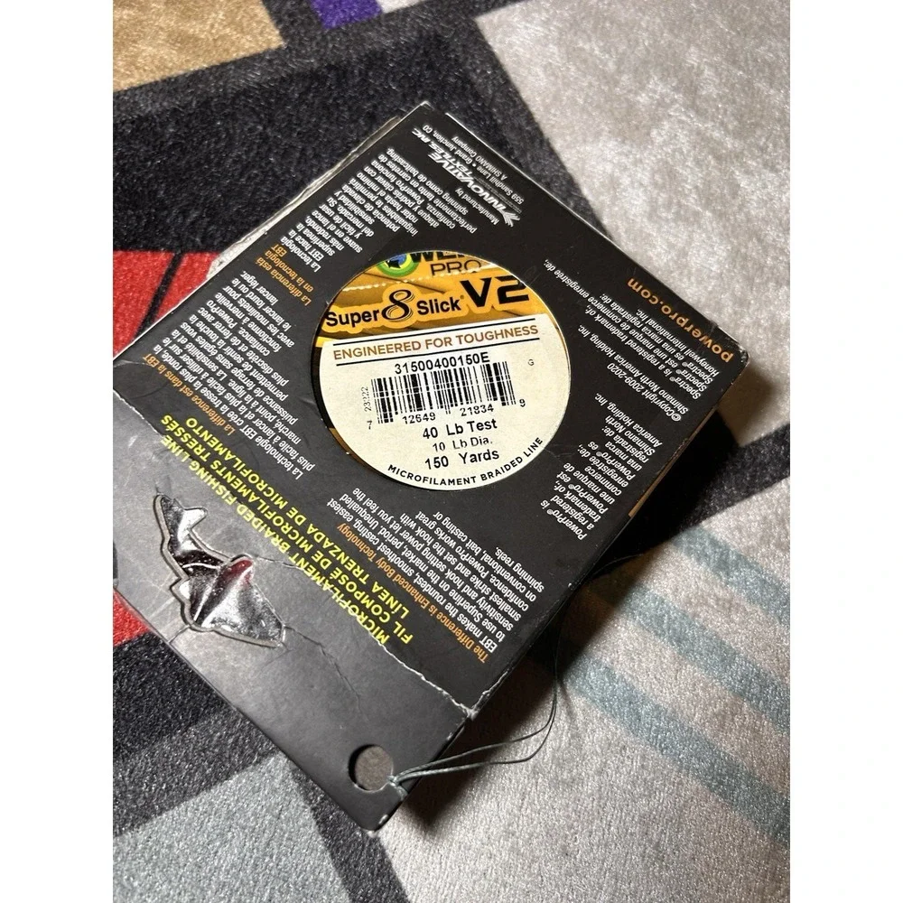 Power Pro Super Slick V2 Braid Fishing Line 40lb Test 150 Yd moss green 40lb